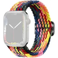 SKALO Punottu -ranneke Apple Watch SE 3 40mm - MultiColor 2