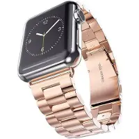 SKALO Linkkiranneke Apple Watch Ultra 3 49mm - Ruusukulta