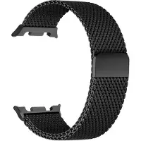 SKALO Milanese Mesh Loop Ranneke Samsung Galaxy Watch8 40mm:lle sopii Samsung Galaxy Watch8 40mm - Musta