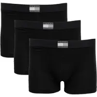 Tommy Hilfiger Underwear Bokserishortsit harmaa / musta / valkoinen