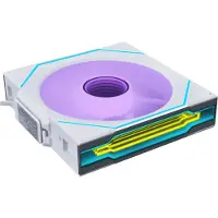 Lian Li UNI FAN SL-INF Wireless, 140mm PWM-laitetuuletin, valkoinen