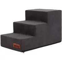HOBBYDOG SMALL STAIRS SAVOY BLACK 30CM HIGH