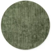 Hobby Hall Vikosa Jane ylellinen viskoosimatto, vihreä 200 x 200 – elegantti käsintehty klassinen design