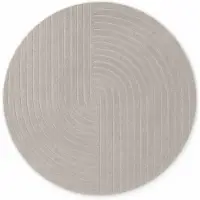 Hobby Hall Vikosa Arcura vaaleanharmaa villamatto, 120 x 120 cm