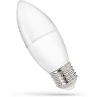 Spectrum E27 LED-päivänvalolamppu kynttilä 8 W 230 V kylmä valkoinen