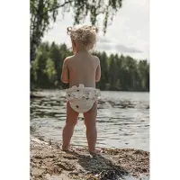 Lindberg Daisy Baby Uimavaippa, Offwhite/Pink, 6-9 kg
