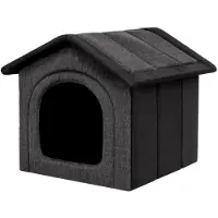HOBBYDOG Koiran pesä Inari Grey Black, 60x55 cm