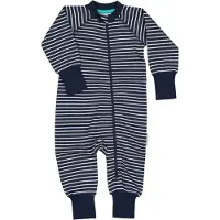 Geggamoja Pyjamas Two Way Zip - Navy - 62/68