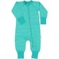 Geggamoja Pyjamas Two Way Zip - Green - 62/68