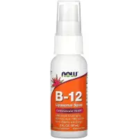 NOW,NOW Foods,NOW,NOW Foods B12-vitamiini, liposomaalinen suihke - 59 ml