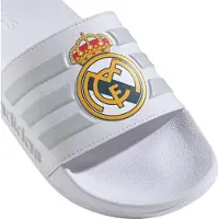 Adidas Rantakengät 'Adilette Real Madrid' tummansininen / keltainen / punainen / valkoinen
