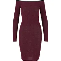 Urban Classics Mekko burgundin punainen
