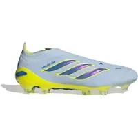 Adidas Predator Elite Laceless Fg Ice Cold Precision - Crystal Sky/ray Blue/keltainen - Nurmi (Fg), koko 44