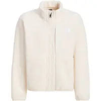 The North Face Girls' Yumiori Full Zip Jacket White Dune Välikerrospuserot XL
