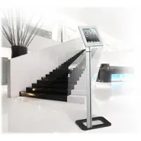 Techly ICA-TBL 1501, Hopea, 25,6 cm (10.1"), iPad mini/1/2/3/4/Air, 24,6 cm (9.7"), Alumiini, 75 x 75 mm (ICA-TBL-1501)