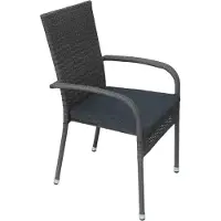 Homla Ulkotuoli Bikly 743948, harmaa