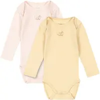Fanga Fontana Perla 2-pack Runko Banana Crepe Creole Pink Banana Crepe Creole Pink 18 months Valkoinen 18 kuukautta Tytöt