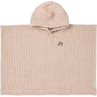 Liewood Paco kylpyponcho peppermint creme de la creme stripe 1–2 vuotta