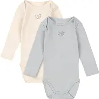 Fanga Fontana Perla 2-pack Runko Buttercream Pearl Blue Buttercream Pearl Blue 12 months Valkoinen 12 kuukautta Pojat, Tytöt