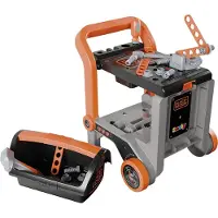 Smoby Black & Decker Bricolo Työkaluvaunu