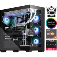 Mdata Gaming Tietokone Ryzen 9 7950X3D 32GB 1TB SSD RX 9070 XT Windows 11