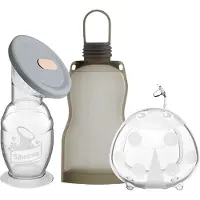 HAAKAA Rintapumppu-Setti - On-The-Go - Harmaa - - OneSize - Rintapumput