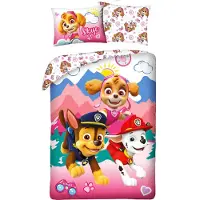 Paw Patrol Lasten -vuodevaatesetti 140x200, 2-osainen