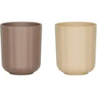 OYOY Pullo kopp 2-pakkaus Taupe-vanilla
