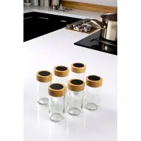 Hobby Hall Maustepurkkisetti Bade-6l Yuvarlak Baharat, 6 kpl.