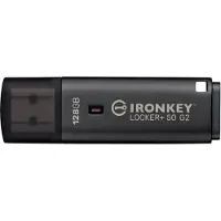 Kingston 128 GB IRONKEY LOCKER PLUS 50 G2, FIPS 197, AES-256 (IKLP50G2/128GB)
