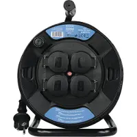 Nordic Quality Kaapelikela safety plug, h07rn-f 3x2,5mm², 15m