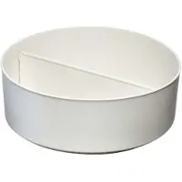 IDesign Pyörivä tarjotin jakajalla, 25,4 cm