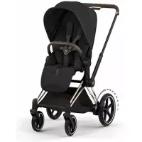 Cybex ePriam Style rogo ratas (pkt) Rosegold/Sepia Black