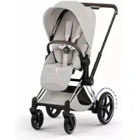 Cybex ePriam Style Chrobrw ratas (pkt) Chrome Brown/City Grey