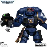Mcfarlane Toys Warhammer 40000 figuuri (Luutnantti Phobos-haarniska)