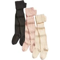 Next Sukkahousut beige / vaalea pinkki / musta
