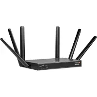 Edimax 5G-8649AX, Wi-Fi 5 (802.11ac), Kaksitaajuus (2,4 GHz/5 GHz), Ethernet LAN, 5G, Musta, Reititin, seinään tai räkkiin