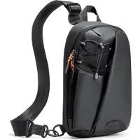 Inateck FB01003, Unisex, Olkalaukku, Vetoketju, RFID, Musta, Yksivärinen (FB01003_BLACK)