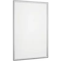 Durable 500923, Suorakulmio, Hopea, Alumiini, Yksivärinen, Ei kuviota, 660 x 900 mm
