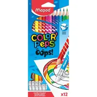 Maped Color'Peps Oops Erasable Väri pencils x12