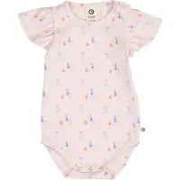 Müsli Body l/h - Joustinneule - Piknik Frill - Primrose/Shell Bl - - 1 v (80) - Bodyt L/H