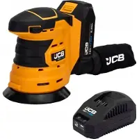 JCB Epäkeskohiomakone 18OS-2XB-E; 18 V; 1x2,0 Ah akku