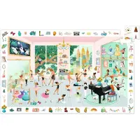 Djeco Palapeli - 100 Tiilet - Dance-koulu - - OneSize - Palapelit
