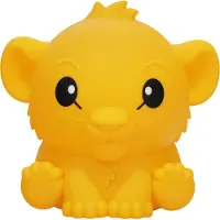 Paladone Leijonakuningas Disney Simba Squishy Glo -silikonvalo 15 Cm