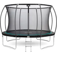 Salta Trampoliini Cosmos Ø427 cm, turvaverkko, tikkaat
