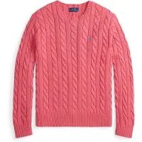 Ralph Lauren 5/1 Roving Cotton-Lsl-Plo - Pink - S