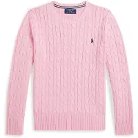 Ralph Lauren Cable-Knit Cotton Sweater - Pink - 138-149