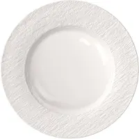 Villeroy & Boch Manufacture Ice ruokalautanen 27 cm, valkoinen