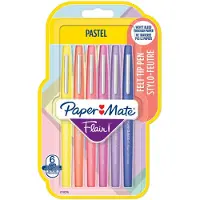 Paper Mate Flair Pastel 6-Blister Ass.colors