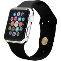 Ferrelli Apple Watch 42 mm Vaihtoranneke, musta